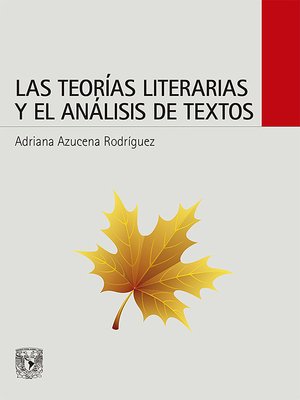 cover image of Las teorías literarias y el análisis de textos